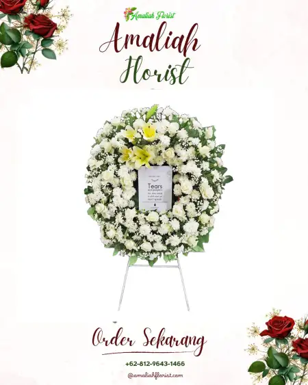 Krans Bunga Duka Jatisawit Lor